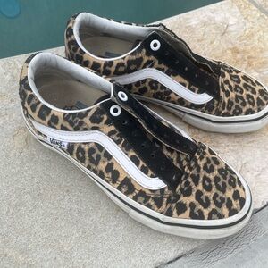 Vans Women's Leopard Print Sneakers